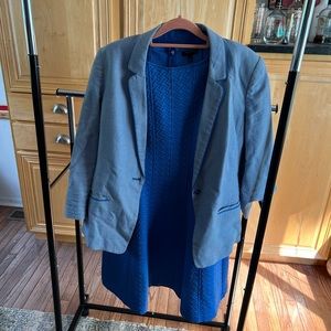 The limited dress and blazer combo